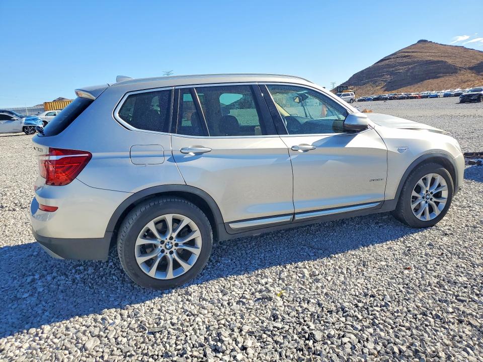 2015 Bmw X3 მანქანა იყიდება აუქციონზე, vin: 5UXWZ7C51F0M83490, აუქციონის ნომერი: 67750096