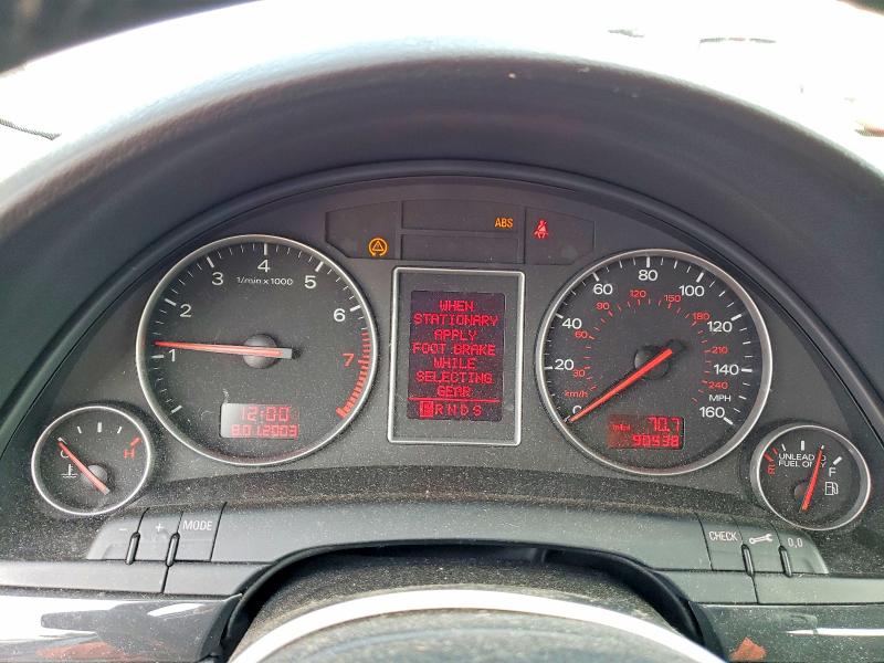 Aukcja sprzedaży 2004 Audi A4, vin: WAULC68E24A261361, numer aukcji: 67452326