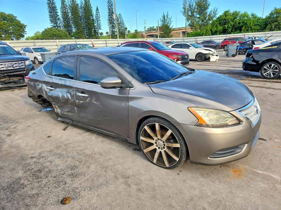 2015 Nissan Sentra მანქანა იყიდება აუქციონზე, vin: 3N1AB7AP4FL683712, აუქციონის ნომერი: 69695306