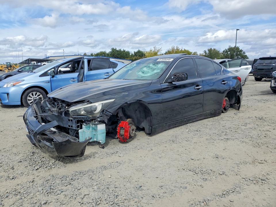 2014 Infiniti Q50 მანქანა იყიდება აუქციონზე, vin: JN1BV7AP4EM676145, აუქციონის ნომერი: 67538546
