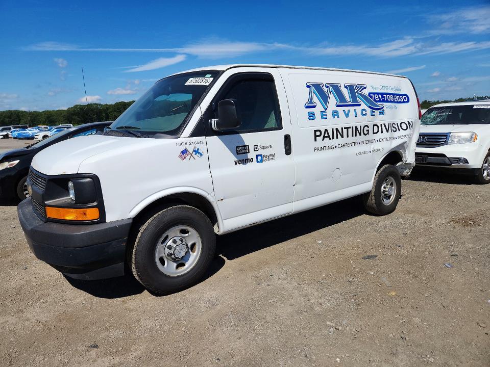 67502816 :رقم المزاد ، 1GCWGAFFXH1115282 vin ، 2017 Chevrolet Express G2500 مزاد بيع
