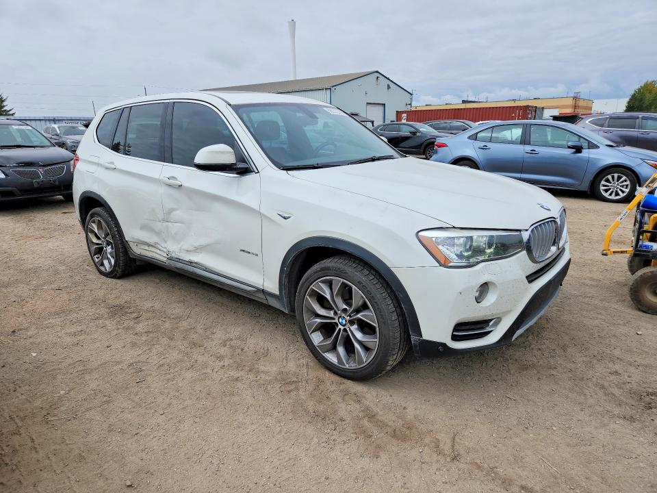 2017 Bmw X3 მანქანა იყიდება აუქციონზე, vin: 5UXWX9C58H0T07864, აუქციონის ნომერი: 68037216