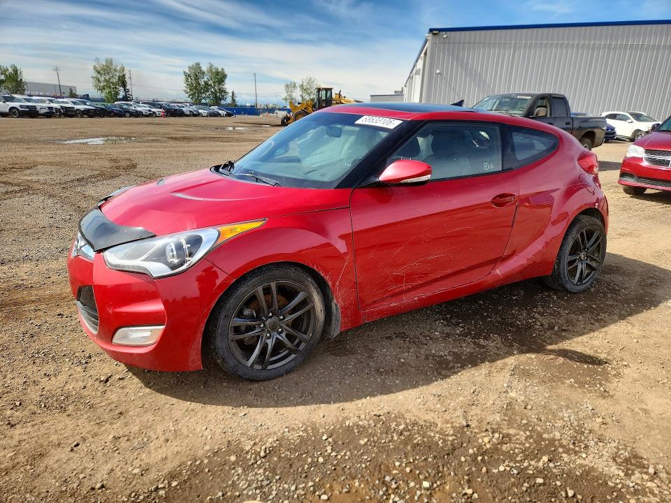 2014 Hyundai Veloster მანქანა იყიდება აუქციონზე, vin: KMHTC6AD1EU197247, აუქციონის ნომერი: 68633106