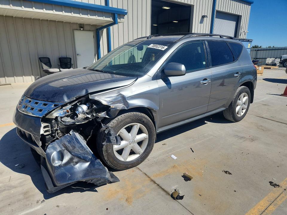 Aukcja sprzedaży 2005 Nissan Murano, vin: JN8AZ08W45W410277, numer aukcji: 70852316