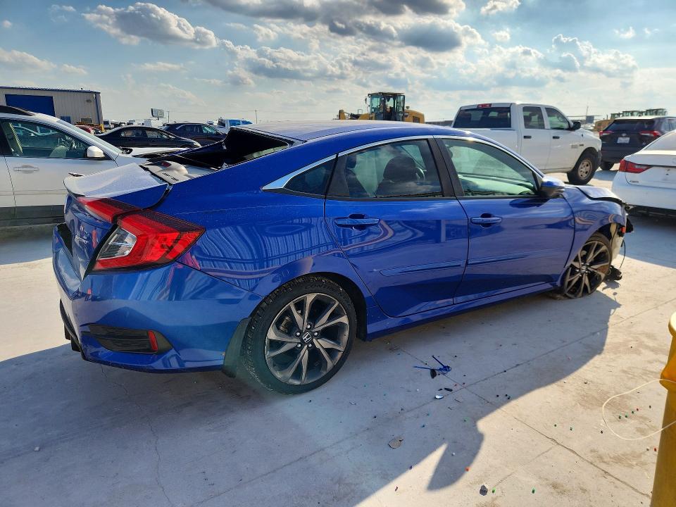 70565906 :رقم المزاد ، 2HGFC2F88LH548016 vin ، 2020 Honda Civic مزاد بيع