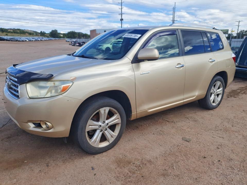 2008 Toyota Highlander მანქანა იყიდება აუქციონზე, vin: JTEES42A682046876, აუქციონის ნომერი: 68699736