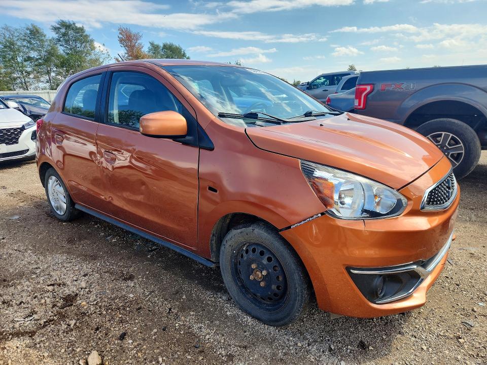 Продажа на аукционе авто 2019 Mitsubishi Mirage, vin: ML32A3HJ8KH008830, номер лота: 59409756