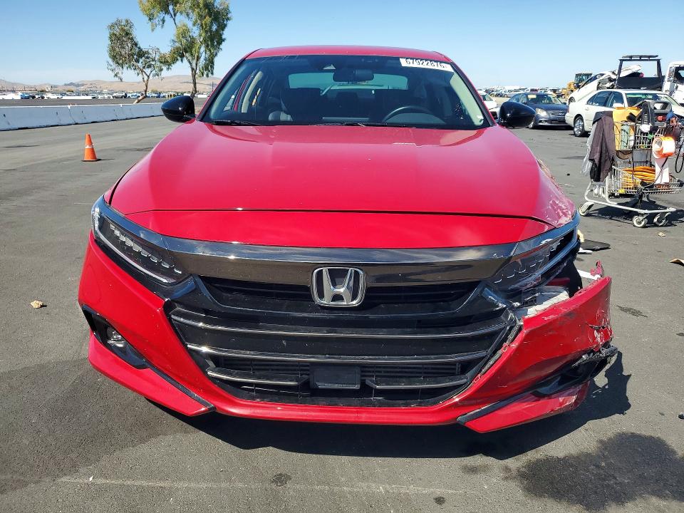 2022 Honda Accord მანქანა იყიდება აუქციონზე, vin: 1HGCV1F47NA053182, აუქციონის ნომერი: 67922876
