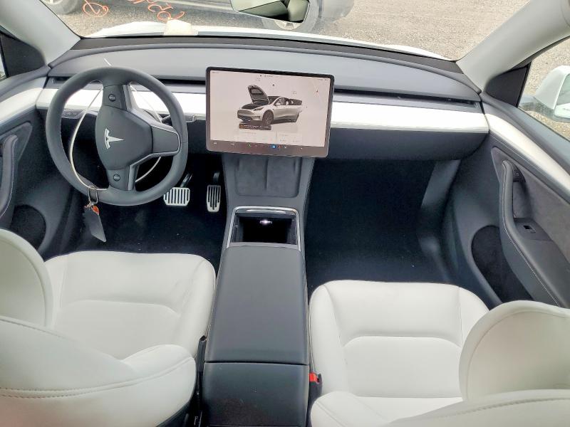 2024 Tesla Model Y მანქანა იყიდება აუქციონზე, vin: 7SAYGDED9RA307487, აუქციონის ნომერი: 65405806
