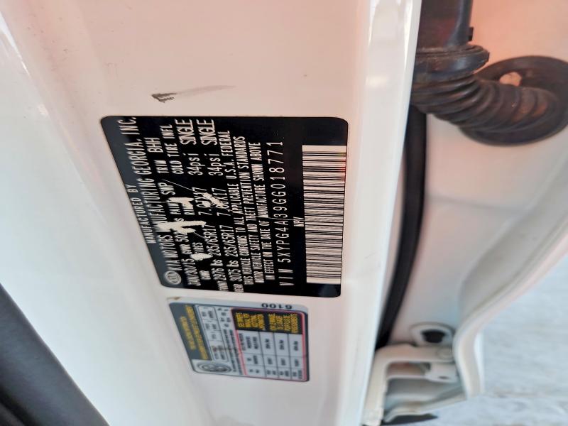 Продажа на аукционе авто 2016 Kia Sorento, vin: 5XYPG4A39GG018771, номер лота: 68303046
