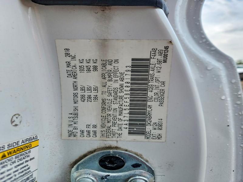 Aukcja sprzedaży 2011 Mitsubishi Eclipse, vin: 4A37L5EF5BE001793, numer aukcji: 69016976