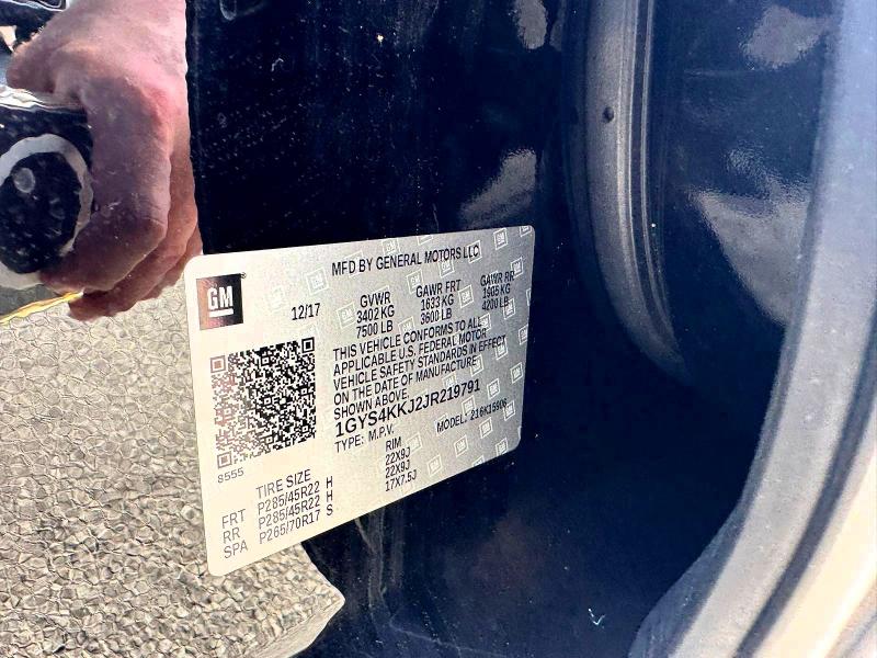 Aukcja sprzedaży 2018 Cadillac Escalade, vin: 1GYS4KKJ2JR219791, numer aukcji: 68300346