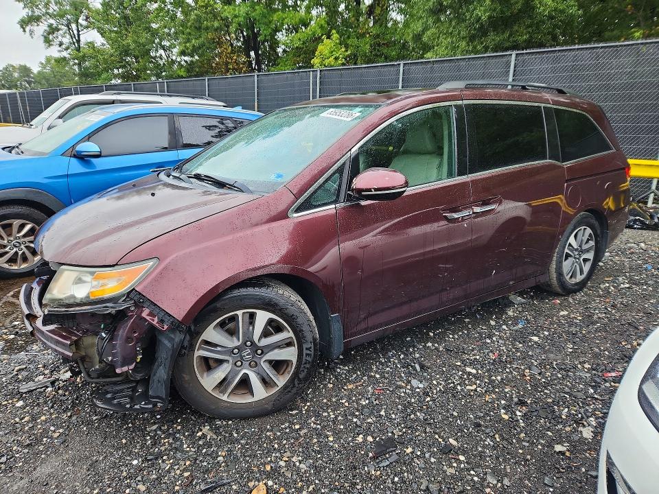 2014 Honda Odyssey მანქანა იყიდება აუქციონზე, vin: 5FNRL5H98EB039961, აუქციონის ნომერი: 65953286