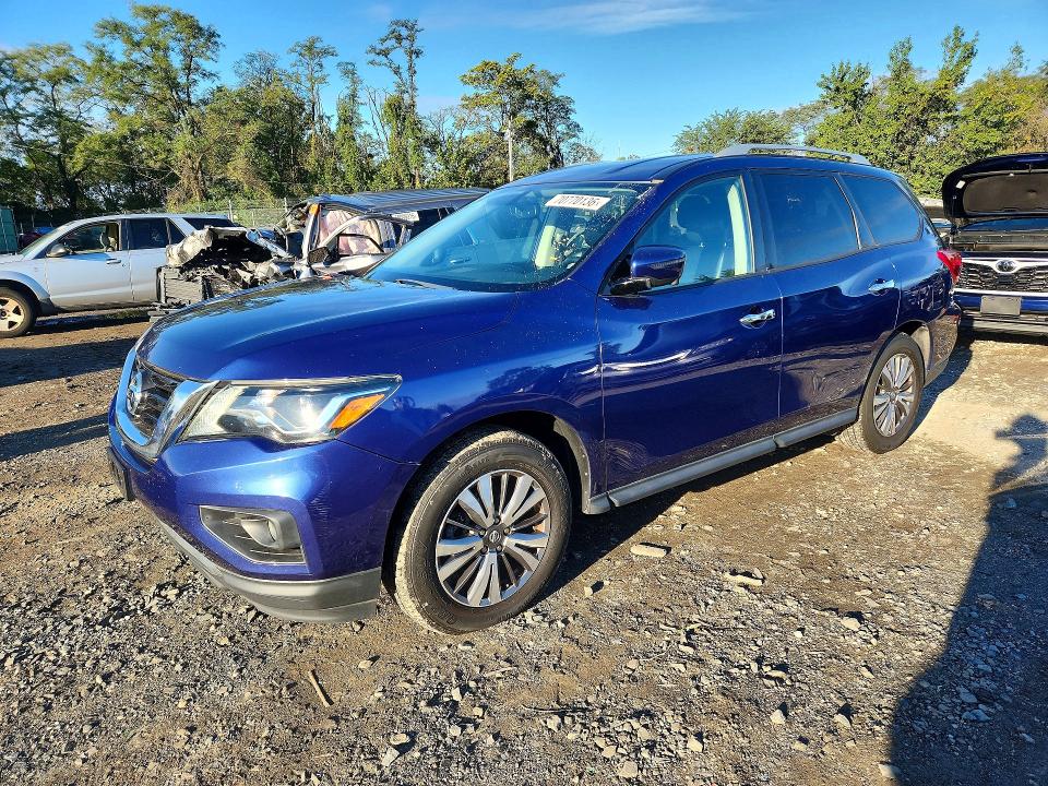 2019 Nissan Pathfinder მანქანა იყიდება აუქციონზე, vin: 5N1DR2MNXKC633241, აუქციონის ნომერი: 70770136