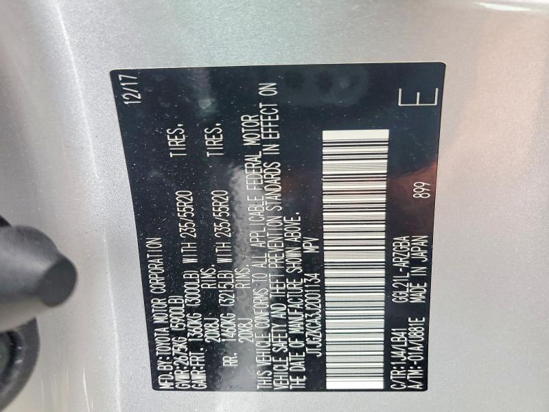 Продаж на аукціоні авто 2018 Lexus Rx, vin: JTJGZKCA3J2001134, номер лоту: 70721486
