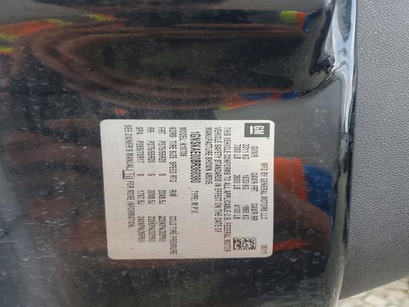 69503976 :رقم المزاد ، 1GNSKAE00BR368380 vin ، 2011 Chevrolet Tahoe مزاد بيع