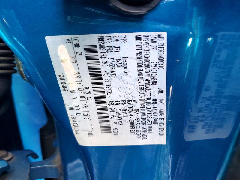 Продажа на аукционе авто 2012 Ford Focus, vin: 1FAHP3K23CL260934, номер лота: 68403046