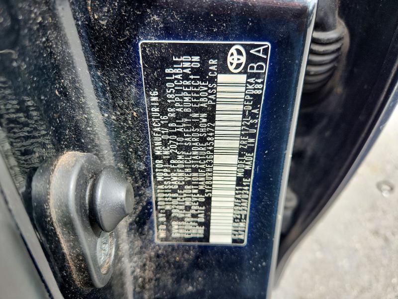 70535816 :رقم المزاد ، 5YFBURHE3GP458472 vin ، 2016 Toyota Corolla مزاد بيع