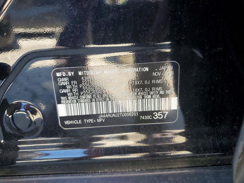 Aukcja sprzedaży 2026 Mitsubishi Outlander Sport, vin: JA4ARUAU2TU006201, numer aukcji: 69010236