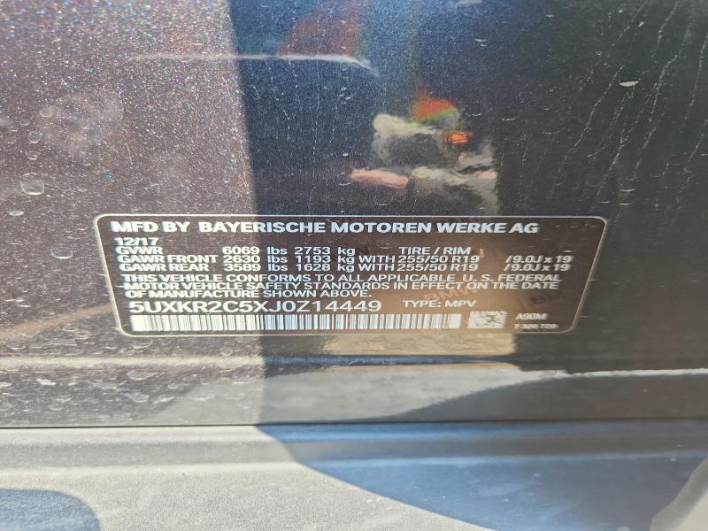 Aukcja sprzedaży 2018 Bmw X5, vin: 5UXKR2C5XJ0Z14449, numer aukcji: 67655236
