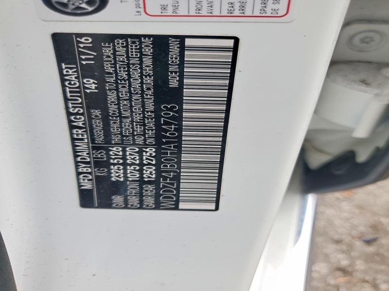 Продажа на аукционе авто 2017 Mercedes-benz E, vin: WDDZF4JB0HA164793, номер лота: 69426796