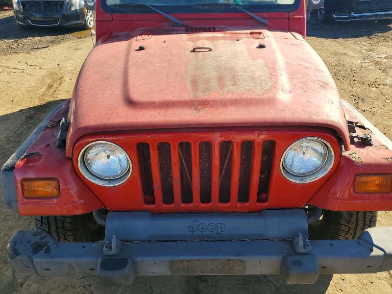 1998 Jeep Wrangler / Tj მანქანა იყიდება აუქციონზე, vin: 1J4FY19S1WP780842, აუქციონის ნომერი: 68434876