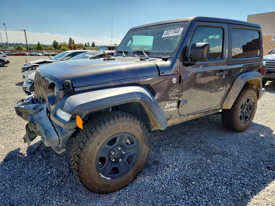 Aukcja sprzedaży 2019 Jeep Wrangler, vin: 1C4GJXAG4KW598612, numer aukcji: 68217946