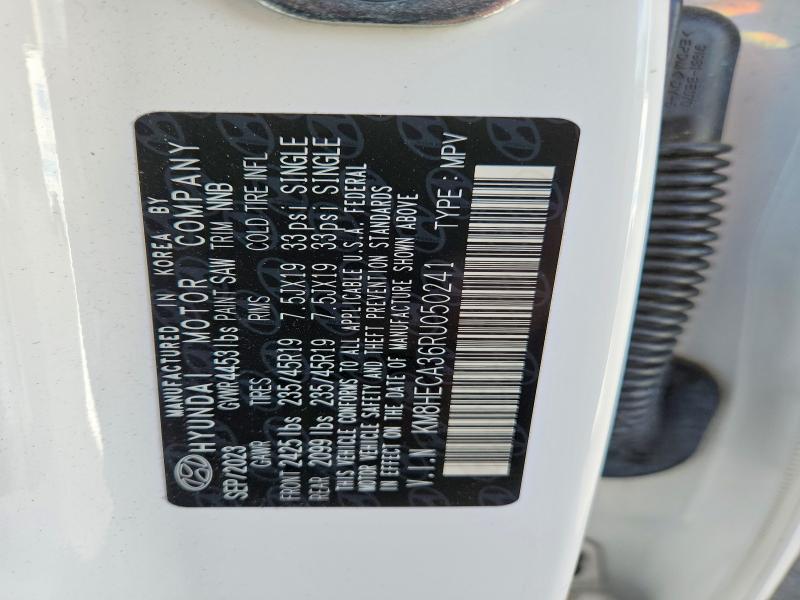 69989036 :رقم المزاد ، KM8HECA36RU050241 vin ، 2024 Hyundai Kona مزاد بيع