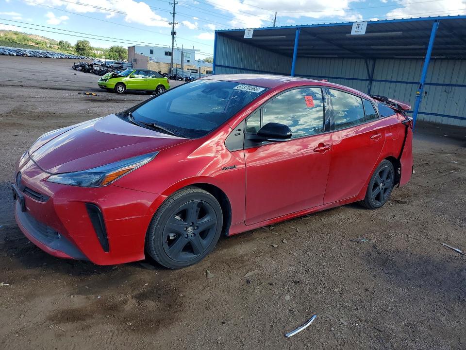 Продаж на аукціоні авто 2021 Toyota Prius, vin: JTDKAMFU0M3129271, номер лоту: 67370566