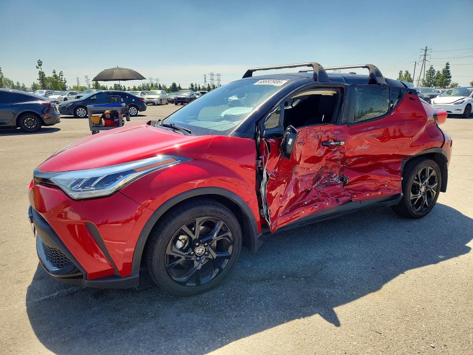 2021 Toyota C-hr მანქანა იყიდება აუქციონზე, vin: JTNKHMBX4M1116526, აუქციონის ნომერი: 68692906