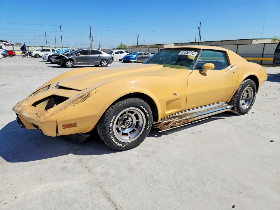 68659916 :رقم المزاد ، 1Z37L7S444732 vin ، 1977 Chevrolet Corvette مزاد بيع