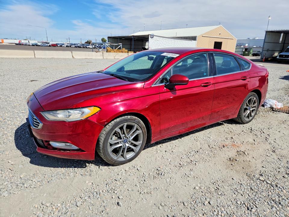 70853686 :رقم المزاد ، 3FA6P0H73HR407917 vin ، 2017 Ford Fusion مزاد بيع