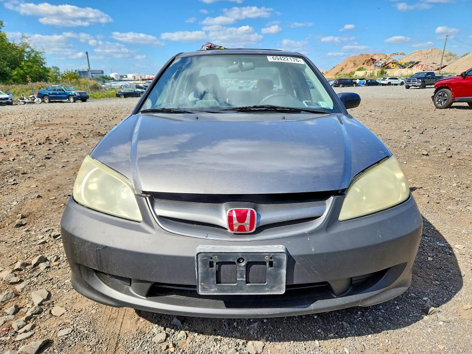 Продажа на аукционе авто 2005 Honda Civic, vin: 2HGES26715H573171, номер лота: 69422176
