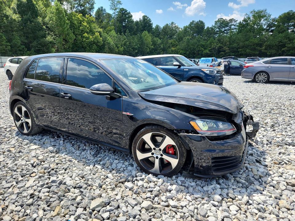 2017 Volkswagen Gti მანქანა იყიდება აუქციონზე, vin: 3VW447AU9HM075060, აუქციონის ნომერი: 67689586