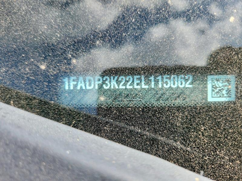 2014 Ford Focus მანქანა იყიდება აუქციონზე, vin: 1FADP3K22EL115062, აუქციონის ნომერი: 69337936