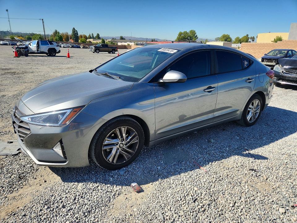 Auction sale of the 2019 Hyundai Elantra, vin: KMHD84LF8KU745491, lot number: 69828416