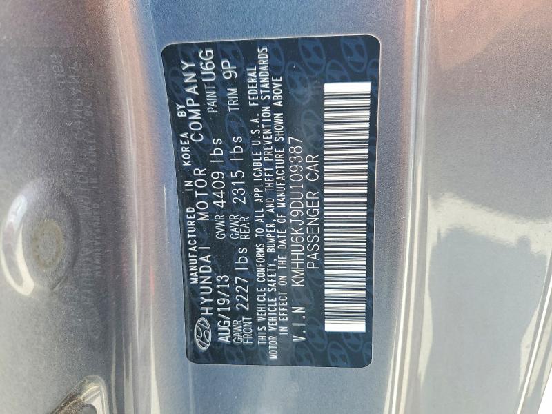 Продажа на аукционе авто 2013 Hyundai Genesis Coupe, vin: KMHHU6KJ9DU109387, номер лота: 69404706