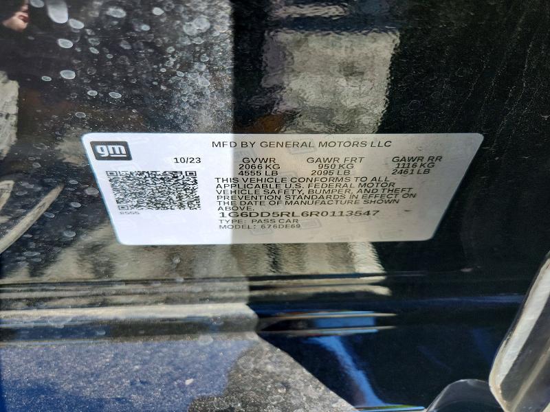 Продажа на аукционе авто 2024 Cadillac Ct4-v, vin: 1G6DD5RL6R0113547, номер лота: 68429306