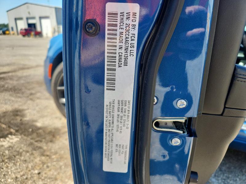 Продаж на аукціоні авто 2022 Chrysler 300, vin: 2C3CCAAG7NH139488, номер лоту: 69819056