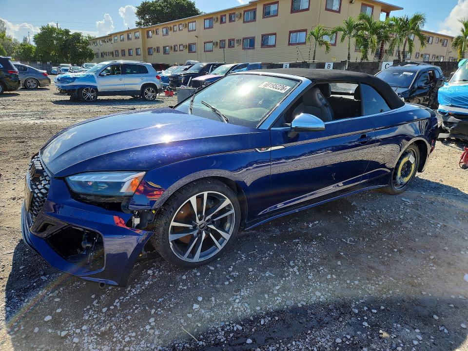 2024 Audi S5 მანქანა იყიდება აუქციონზე, vin: WAUW4GF58RN000190, აუქციონის ნომერი: 69195226