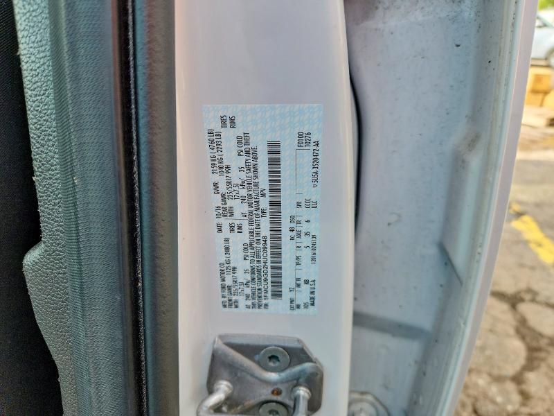 Продаж на аукціоні авто 2017 Ford Escape, vin: 1FMCU9GD2HUC09948, номер лоту: 68426886