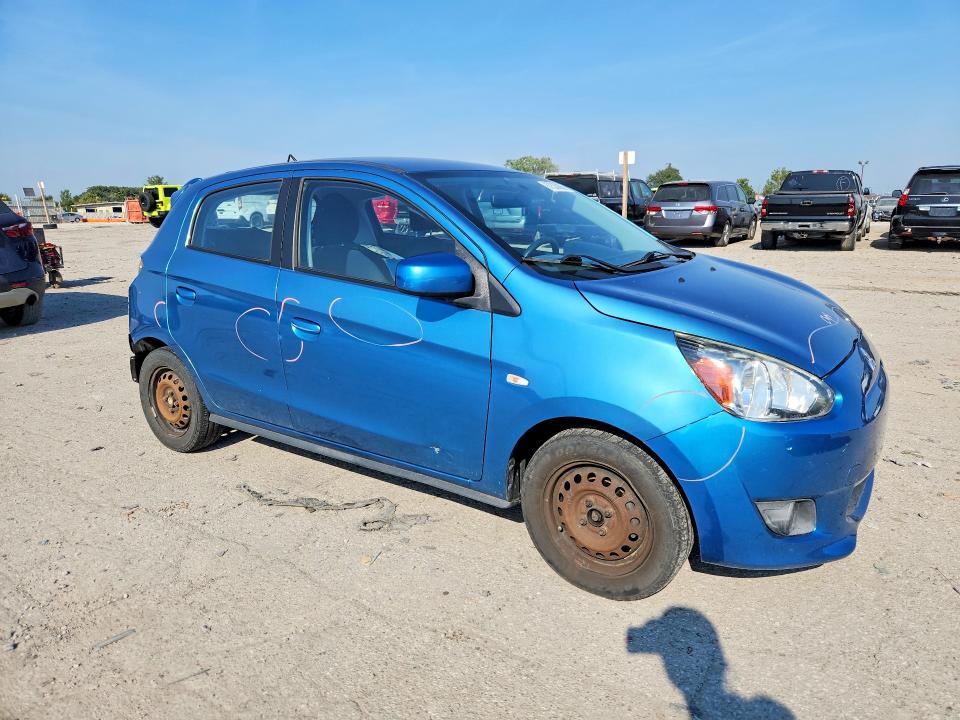 67533806 :رقم المزاد ، ML32A3HJ3FH031177 vin ، 2015 Mitsubishi Mirage مزاد بيع