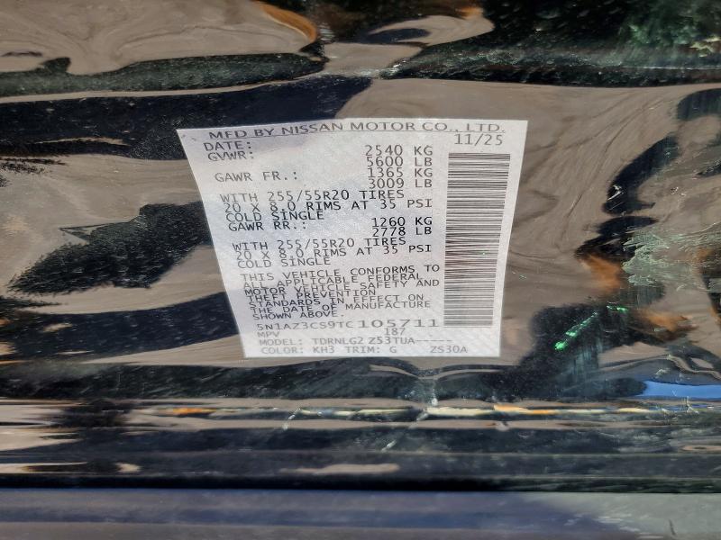 Продажа на аукционе авто 2026 Nissan Murano, vin: 5N1AZ3CS9TC105711        , номер лота: 68775756