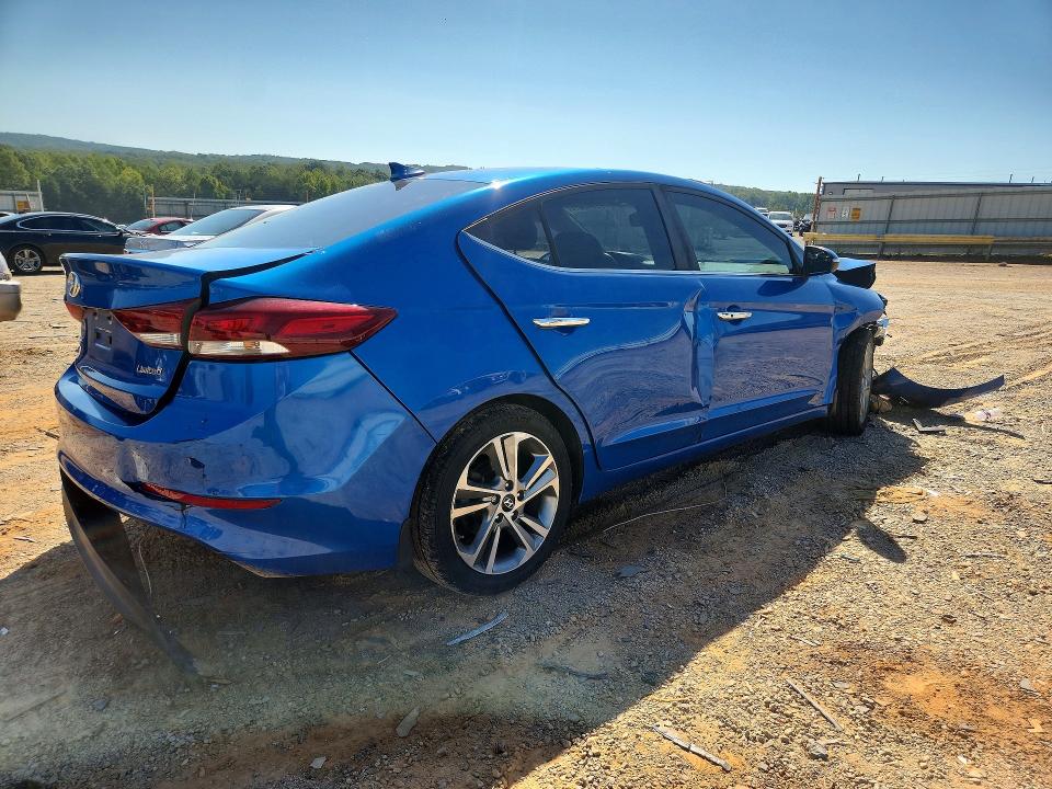 Продаж на аукціоні авто 2017 Hyundai Elantra, vin: KMHD84LF9HU355797, номер лоту: 69545316