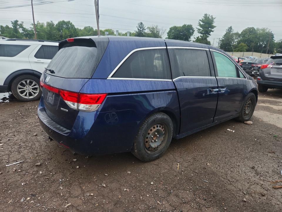 67250456 :رقم المزاد ، 5FNRL5H99GB091831 vin ، 2016 Honda Odyssey مزاد بيع