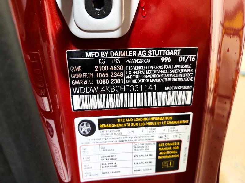 Продаж на аукціоні авто 2017 Mercedes-benz C, vin: WDDWJ4KB0HF331141, номер лоту: 69502646