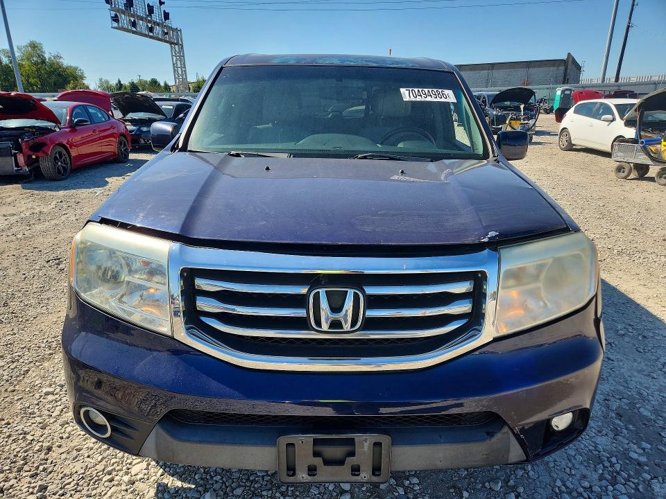 70494986 :رقم المزاد ، 5FNYF4H52DB074438 vin ، 2013 Honda Pilot مزاد بيع