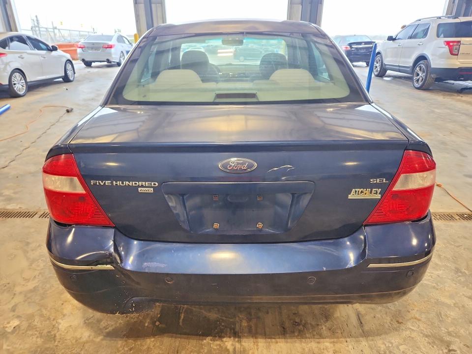 2006 Ford Five Hundred მანქანა იყიდება აუქციონზე, vin: 1FAFP27116G117110, აუქციონის ნომერი: 69003746