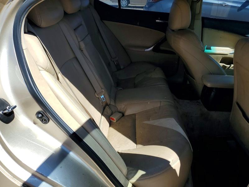 2006 Lexus Is მანქანა იყიდება აუქციონზე, vin: JTHBK262265018694, აუქციონის ნომერი: 71108516