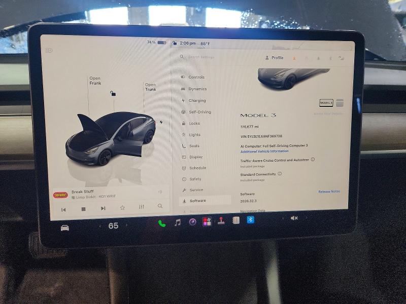 70737136 :رقم المزاد ، 5YJ3E1EA9NF369728 vin ، 2022 Tesla Model 3 مزاد بيع
